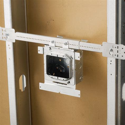 electric box bracket|metal electrical box mounting bracket.